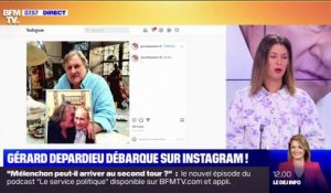 Gérard Depardieu débarque sur Instagram