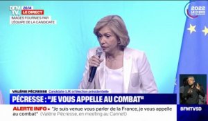 Valérie Pécresse: "Emmanuel Macron va présenter sa candidature, il ferait mieux de présenter ses excuses"