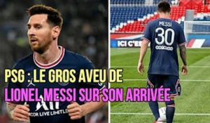 Mercato - PSG : Le gros aveu de Lionel Messi sur son arrivée !