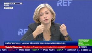 Valérie Pécresse : "J'attends des chefs d'entreprises qu'ils investissent en France, mais pour qu'ils y investissent il faut qu'ils y trouvent les conditions et un environnement favorable"