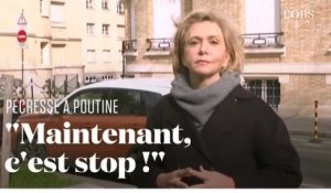Valérie Pécresse appelle à dire "stop" à Vladimir Poutine