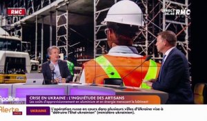 On peut tout dire sur RMC : Crise en Ukraine, l'inquiétude des artisans - 24/02