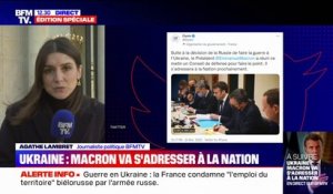 Guerre en Ukraine: Emmanuel Macron va "s'adresser à la Nation prochainement"