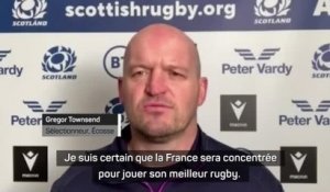 Six Nations - Townsend : "La France va jouer son meilleur rugby"