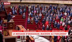 Le message d'Emmanuel Macron au parlement