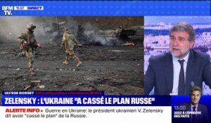 Guerre en Ukraine: Volodymyr Zelensky déclare avoir "cassé le plan russe"