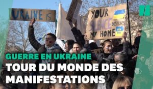Guerre en Ukraine: Berlin, Prague, Tokyo... Le monde entier manifeste