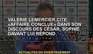 Valérie Lemercier cite des "offres conclues" dans son discours des César, Sophie Davant lui répond
