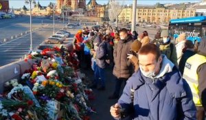 En Russie, hommages à Boris Nemtsov et manifestations contre la guerre en Ukraine