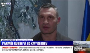 Guerre en Ukraine: l'armée russe est à la frontière de Kiev, confirme le maire de la ville