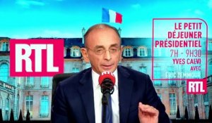 Eric Zemmour est l'invité du petit-déjeuner présidentielle