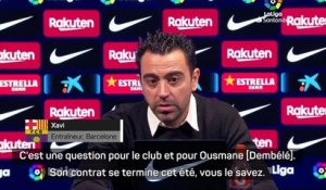 Xavi : «Dembélé peut être le meilleur à son poste» - Foot - ESP - Barça