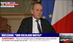 Jean-Yves Le Drian: "Nous allons déposer une résolution qui demande un cessez-le-feu"