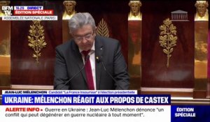 Jean-Luc Mélenchon: "Je regrette que l'Union européenne ait décidé de 'fournir des armements nécessaires à une guerre'"