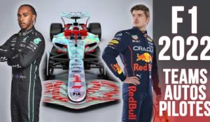 Guide F1 2022, les teams, autos et pilotes