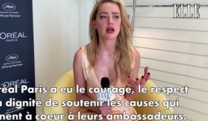 Amber Heard, son engagement pour les femmes transsexuelles à Cannes
