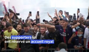 Lionel Messi débarque à Paris