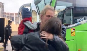 Ukraine. Yullia et son bébé de 18 mois viennent d’arriver à Marseille