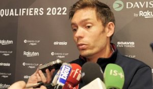Coupe Davis 2022 - Nicolas Mahut : "Oui, on est favoris, c'est un gros mot !"