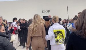 Paris Fashion Week 2022 : Marie France au défilé Dior prêt-à-porter automne-hiver 2022-2023