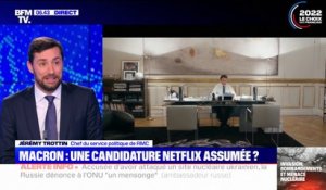 Présidentielle: un premier clip de campagne "façon Netflix" pour Emmanuel Macron