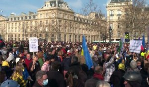 Week-end de manifestations pour soutenir l'Ukraine et appeler à la paix