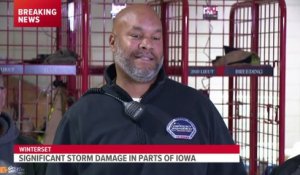 Au moins six personnes, quatre adultes et deux enfants, ont été tuées cette nuit par une tornade dans l'Iowa, dans le centre des Etats-Unis