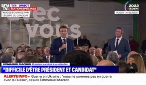 Emmanuel Macron: "Ce qui m'intéresse, c'est de pouvoir aller au bout d'une ambition pour le pays dans la durée"