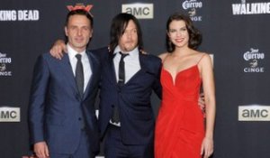 Exclu Vidéo : Andrew Lincoln, Norman Reedus, Lauren Cohan... à l’avant-première de la série "The Walking Dead" saison 5 !