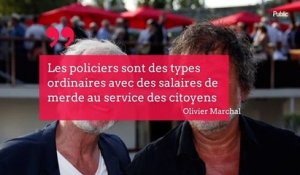 "J'aime les flics" : l'acteur Olivier Marchal apporte son soutien à la police