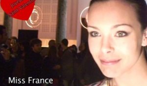 Exclu vidéo : Miss France Marine Lorphelin : "Pour la Saint Valentin je vais manger des glaces parce que je serai seule et célibataire ! "