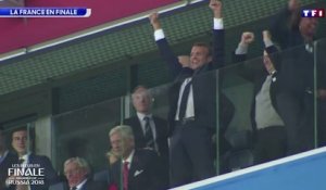 Zapping du 11/07 : Emmanuel Macron euphorique après la victoire des Bleus