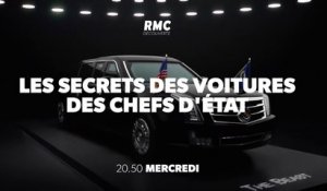 Les secrets des voitures des chefs d'Etat - rmc - 25 07 18