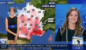 Dernière météo BFM TV Fanny Agostini