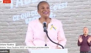 Christiane Taubira retire sa candidature à la présidentielle de 2022 faute de parrainages
