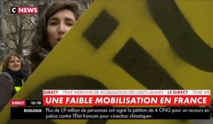 Un duplex de CNews interrompu par des "gilets jaunes"