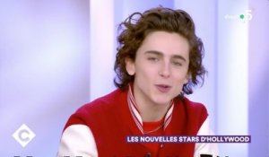 Timothée Chalamet reçoit une belle surprise dans "C à Vous" (France 5)