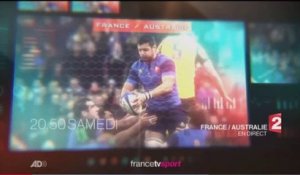 Rugby  France  Australie - France 2 - 19 11 16