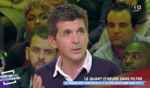 TPMP : Thomas Sotto regrette qu'Emmanuel Macron ne vienne pas sur France 2