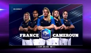 Foot féminin - France - Cameroun - w9 - 09 10 18