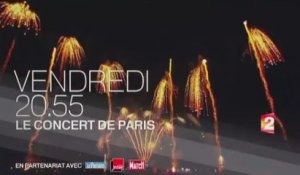 Le concert de Paris et le feu d'artifice - 14 07 17 - France 2