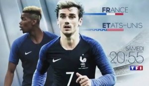 Football Match amical - France - Etats-Unis - TF1 - 09 06 18