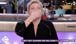 Anne-Elisabeth Lemoine gaffe sur son gain de Qui veut gagner des millions