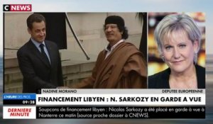 Nadine Morano s’énerve sur CNews après la mise en garde à vue de Nicolas Sarkozy
