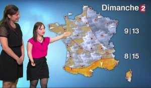 Le zapping du 15/03 : Une jeune femme trisomique miss météo pour France 2