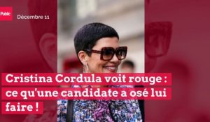 Cristina Cordula voit rouge : ce qu'une candidate a osé lui faire !