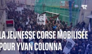 La jeunesse corse mobilisée pour Yvan Colonna