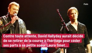 URGENT - Testament de Johnny Hallyday : David Hallyday décide de céder TOUTES ses parts à sa soeur Laura Smet