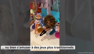 Kim Kardashian : la salle de jeux de ses enfants est un véritable parc d'attraction !