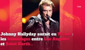 Johnny Hallyday aurait eu 75 ans : les hommages entre Los Angeles et Saint Barth...